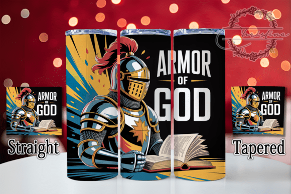 Armor of God Tumbler Wraps