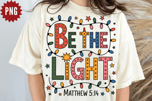 Be the Light PNG: Christian Faith Illustrations