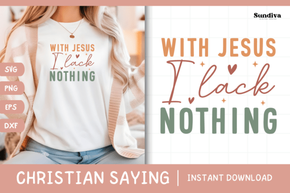 Christian Quote SVG V2 - Faith Saying 15 for Crafts