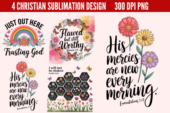 Christian Sublimation Bundle 2 for Crafts