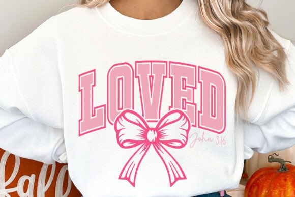 Christian Valentines Loved John SVG PNG for Crafts