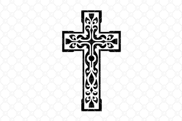 Holy Cross SVG, Christian Cross SVG 068 for Crafts