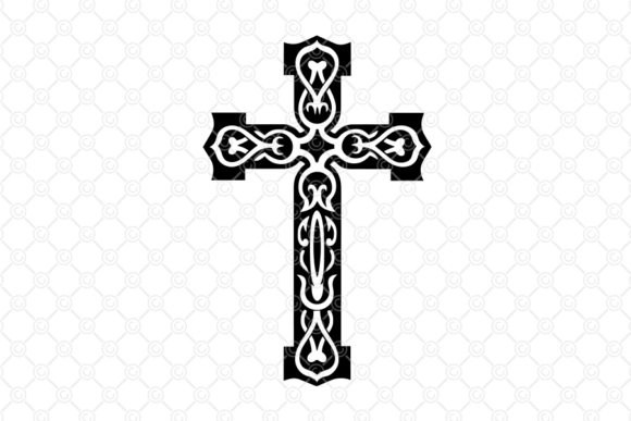 Holy Cross SVG, Christian Cross SVG 077 — Crafts