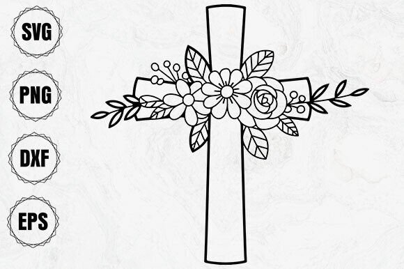 Jesus SVG, Jesus Cross SVG for Crafts