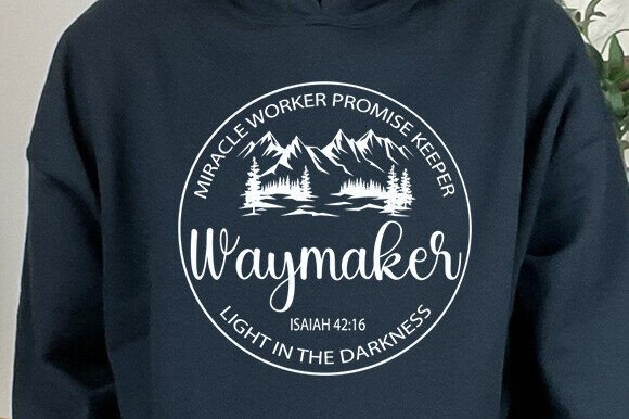 Waymaker SVG: Jesus Christian SVG for Crafts